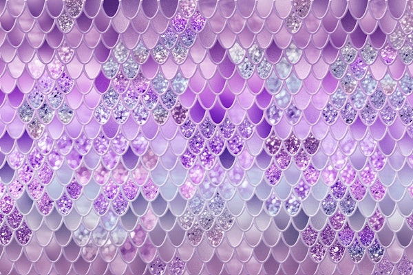 Summer Mermaid Glitter Scales 14