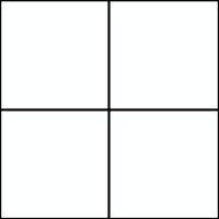 Grid pattern_black and white tapete