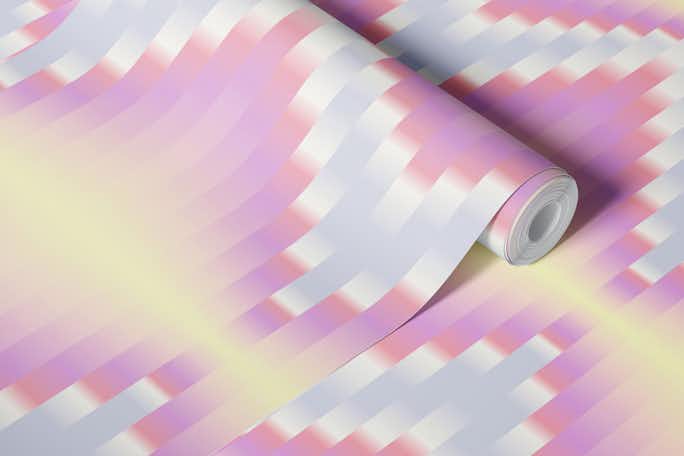 Blurred Zigzag lilacwallpaper roll