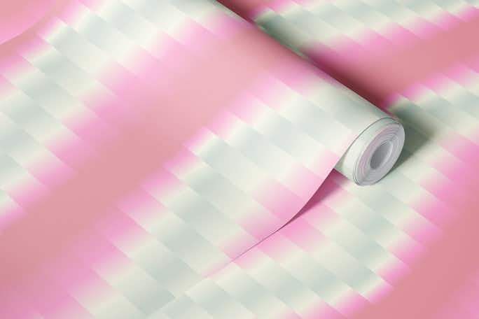 Blurred Zigzag pinkwallpaper roll