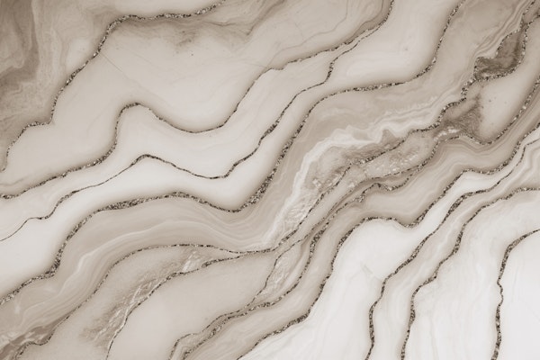 Magnificent Marble Glam Brown Beige