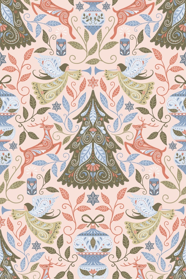 folk forest christmas