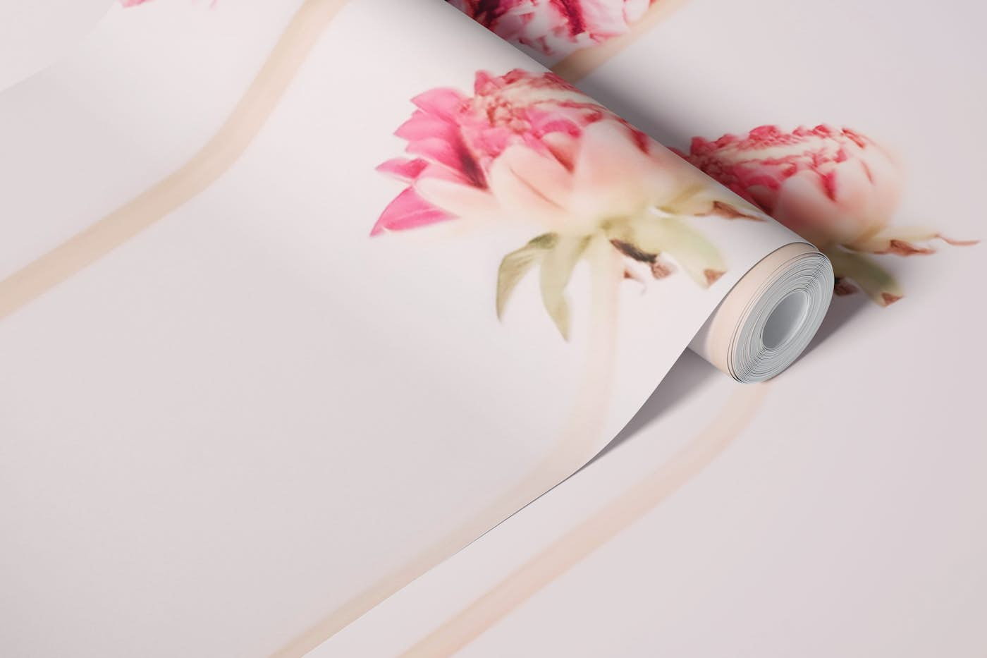 Flowers Pink Still life Florals wallpaper roll