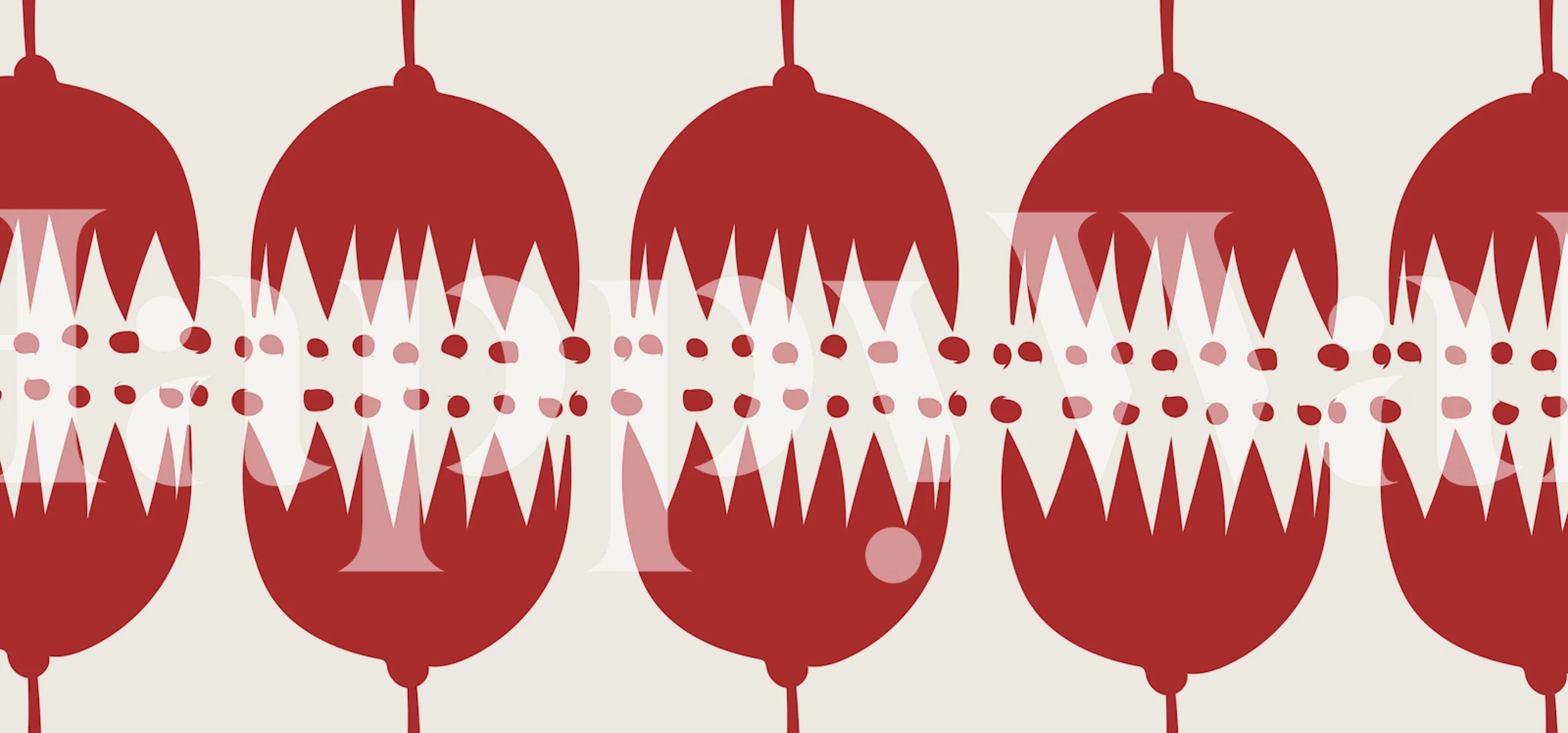 papel pintado 70s Funky Garden exhibido en una habitación