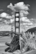 SAN FRANCISCO Monochrome Golden Gate Bridge