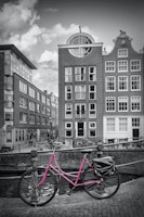 AMSTERDAM Flower Canal | colorkey wallpaper
