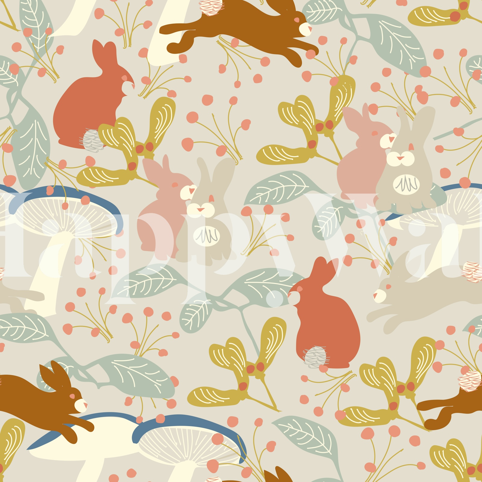 Nursery Wall wallpaper | Happywall