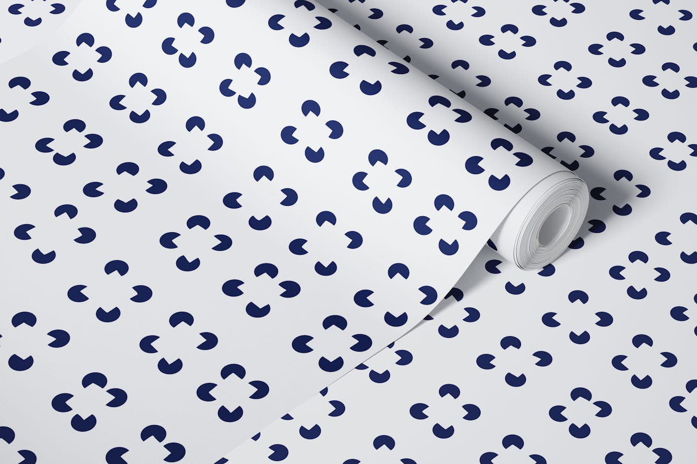 Square with dots wallpaper roll