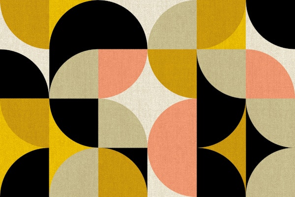 Geometric Bauhaus Abstract