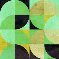 80s Retro Neon Mint Abstract papiers peint