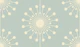 Midcentury Modern Dandelion in Soft Green