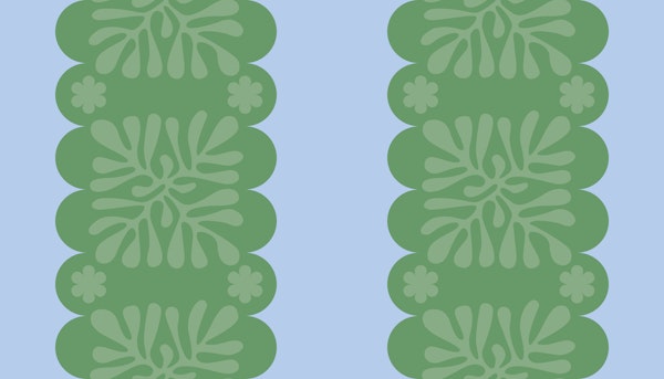 Mid Century Modern Meadow