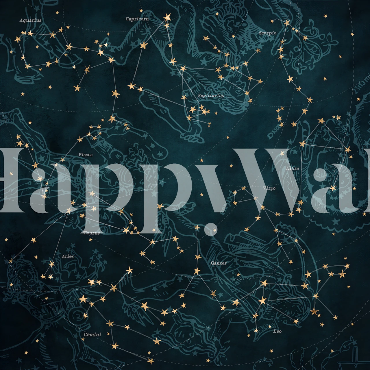 Heros och Constellations tapet i ett rum