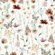 Enchanting Dried Wildflowers Meadow