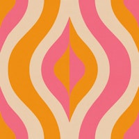 Retro Ornaments IX tapete