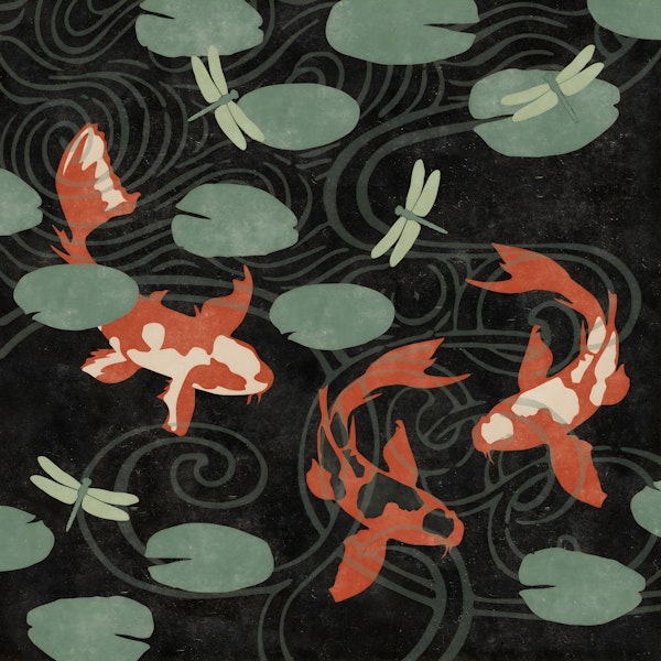 Three Koi Pond