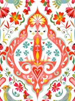 love cats love birds good luck – large tapeta