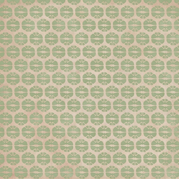 Double Butterfly - Celadon