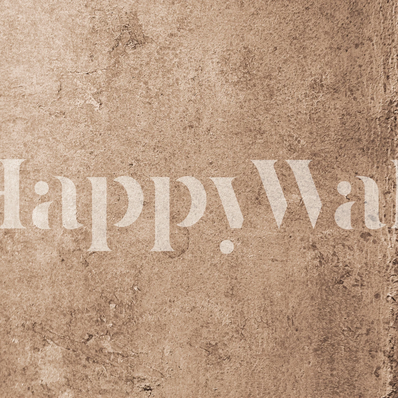 Aged leather - Peach papel de parede num quarto