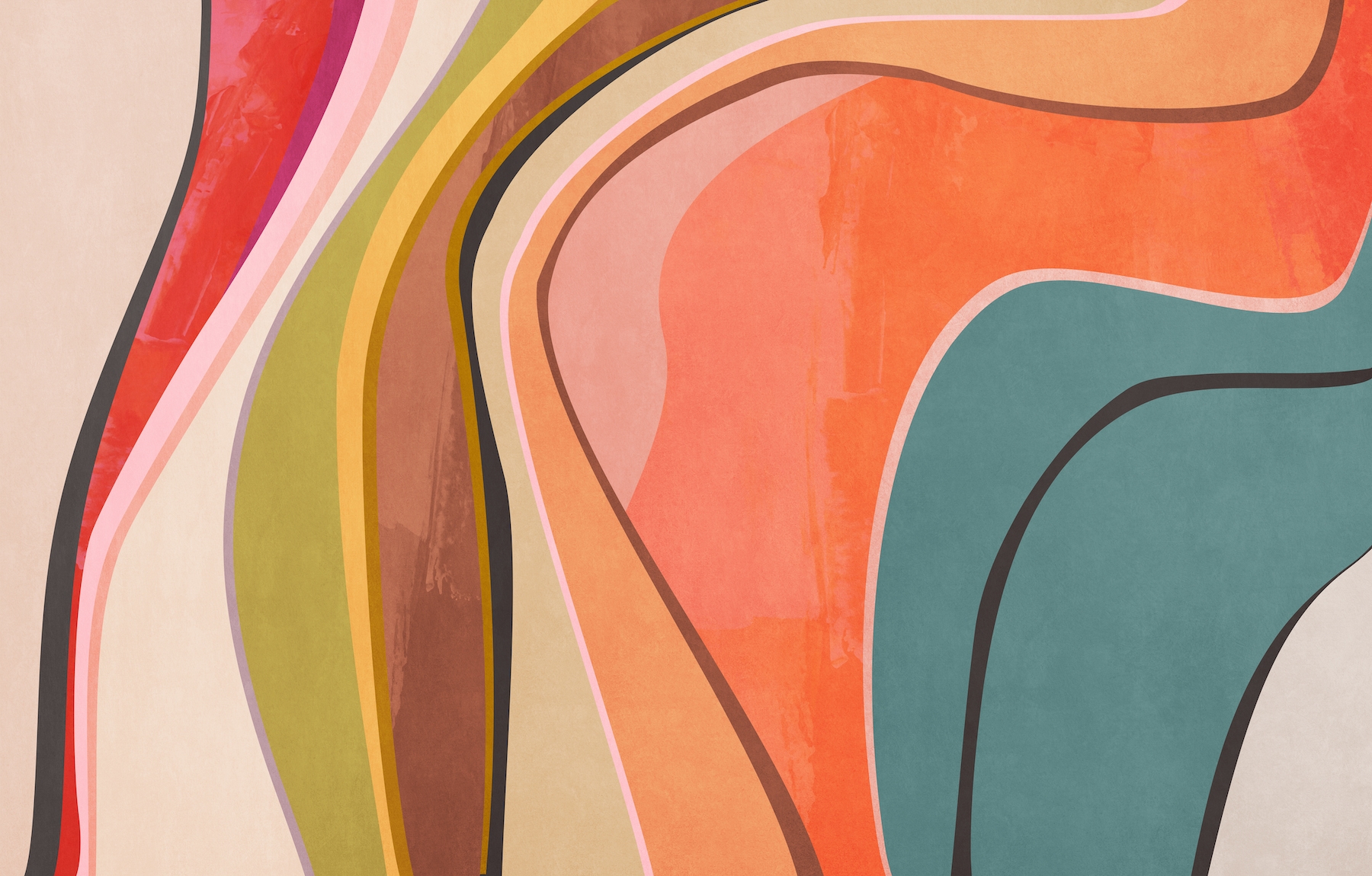 sinuous-shapes-8-wallpaper-happywall