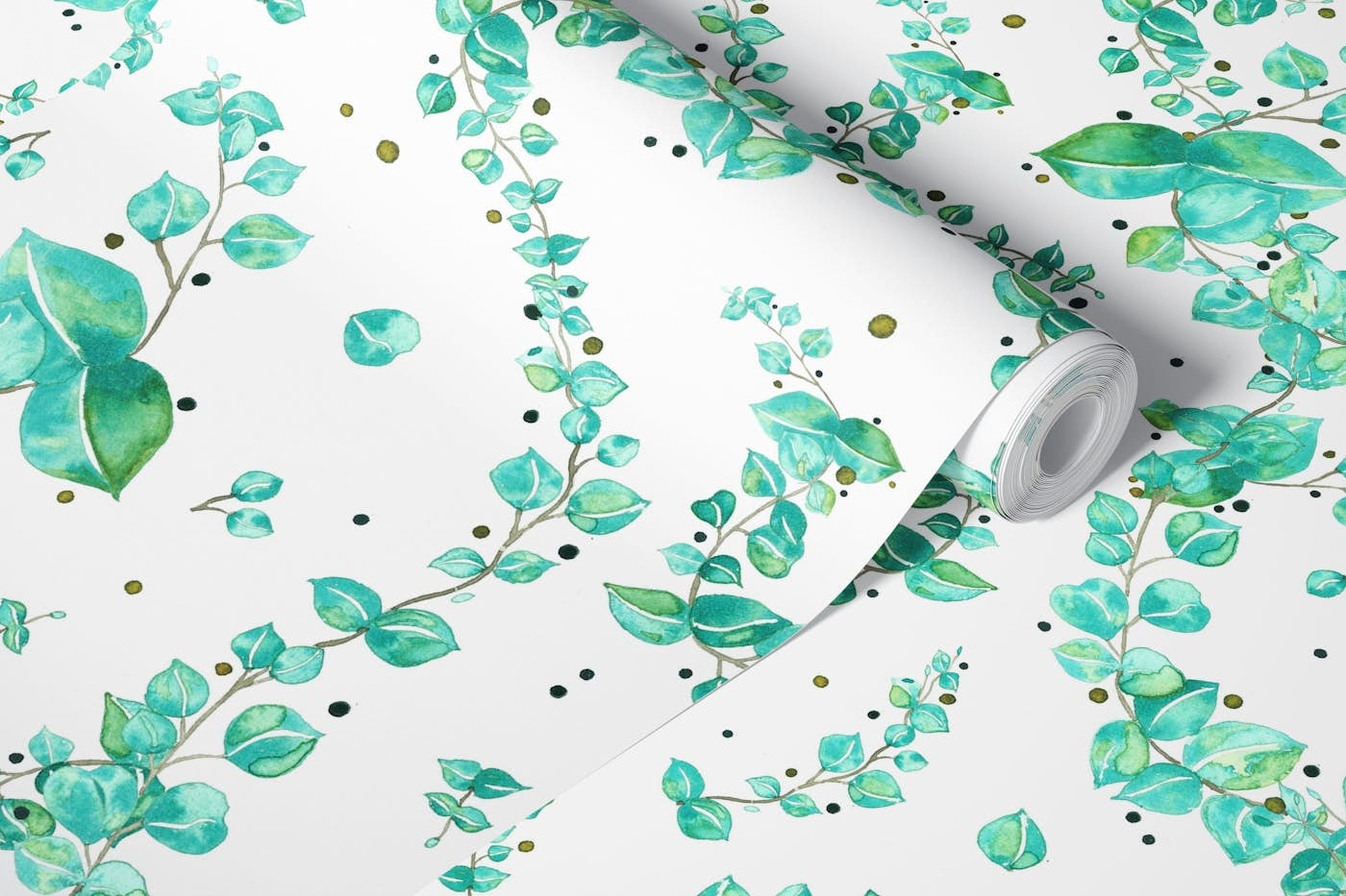 Eucalyptus Foliage wallpaper roll