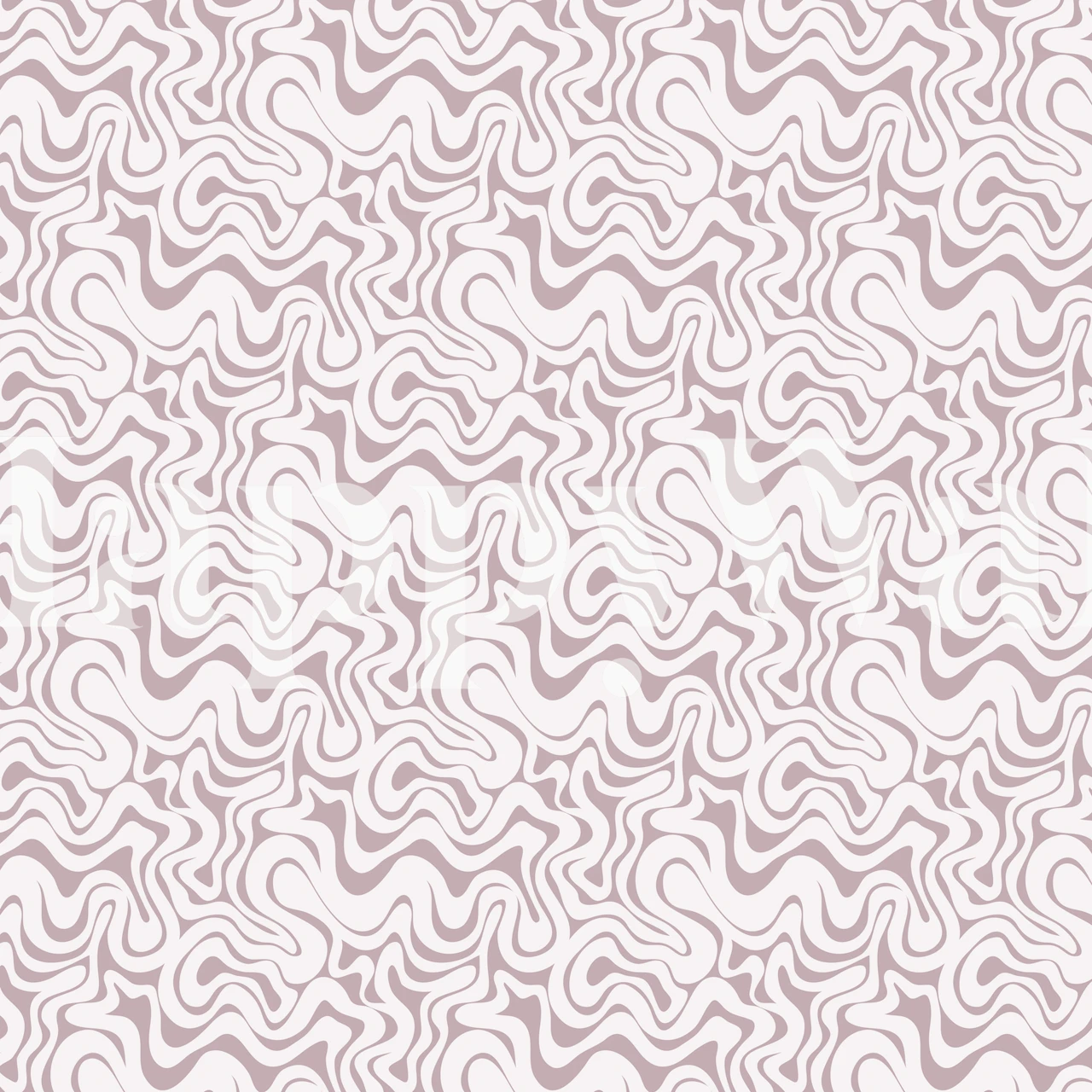 Conception de papier peint Phantom Flux dans une pièce