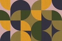 Bold Bauhaus Linen ταπετσαρία