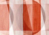 Warm Bauhaus Art tapete