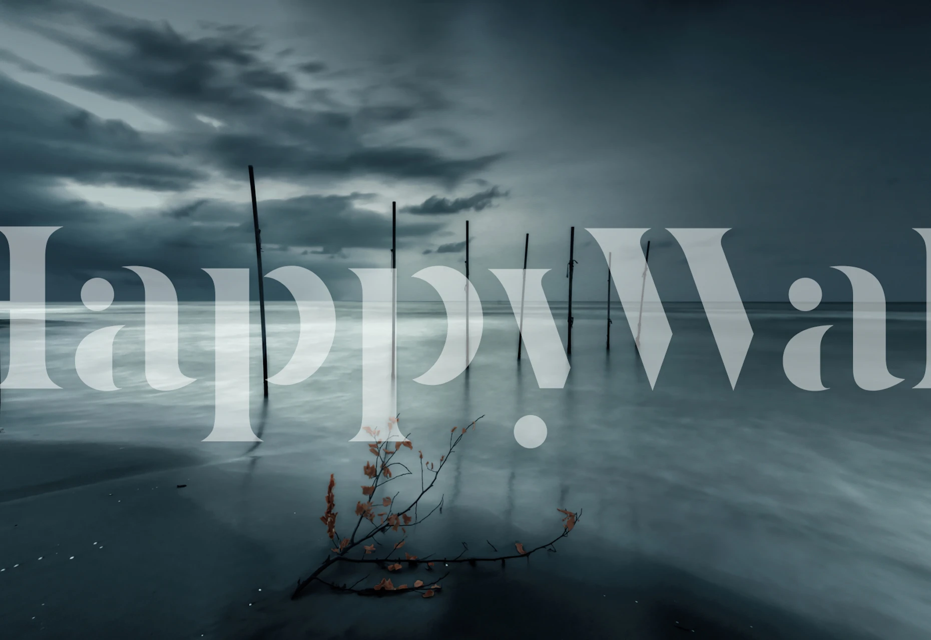 papel pintado Forever Blue en una habitación elegante