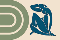 Green Mid-Century wallpaper