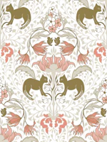 Hunting Cat carta da parati