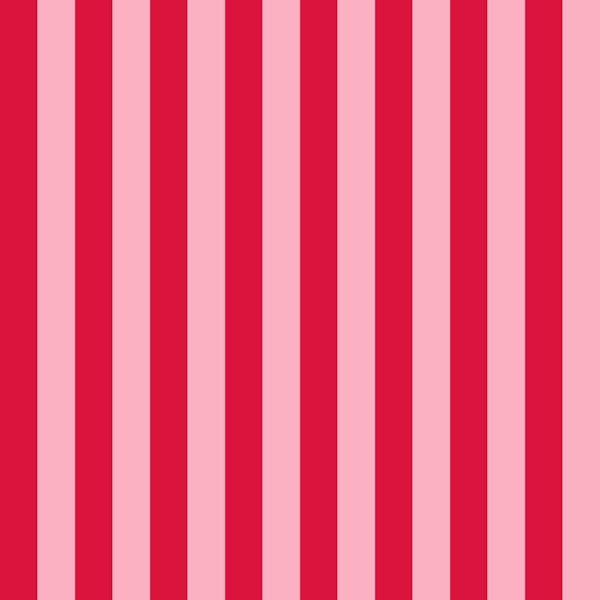Pink and Crimson Red Stripes