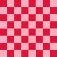 Checkerboard - Pink and Crimson Red papiers peint