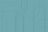 Minimalist Arches Turquoise wallpaper