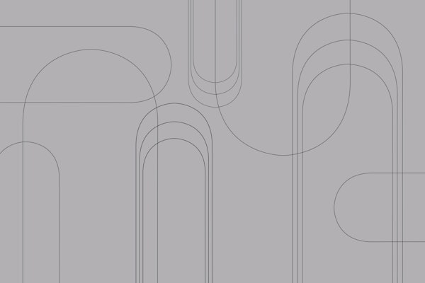 Minimalist Arches in Charcoal Grey