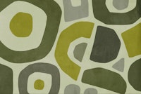 Paper Cut Shapes Abstract Art Green ταπετσαρία