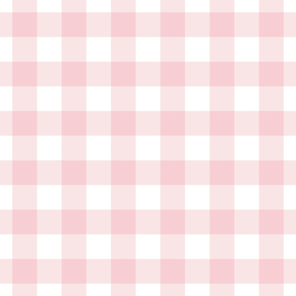 Girly Pink Gingham
