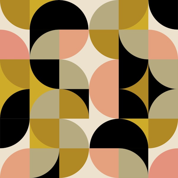 Geometric 50s Mid-Century Forms and Shapes