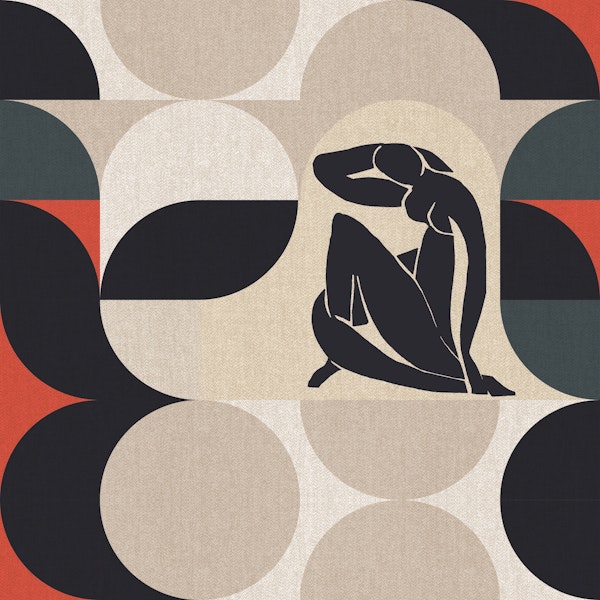 Matisse 50s Mid-Century Abstract