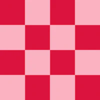 Checkerboard Large - Pink and Crimson Red wallpaper