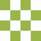 Checkerboard Large - Warm Green White