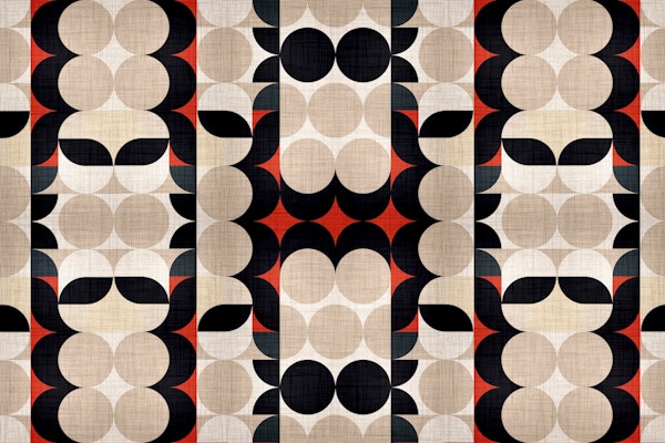 Bauhaus Fabric Pattern