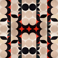Bauhaus Fabric Pattern wallpaper