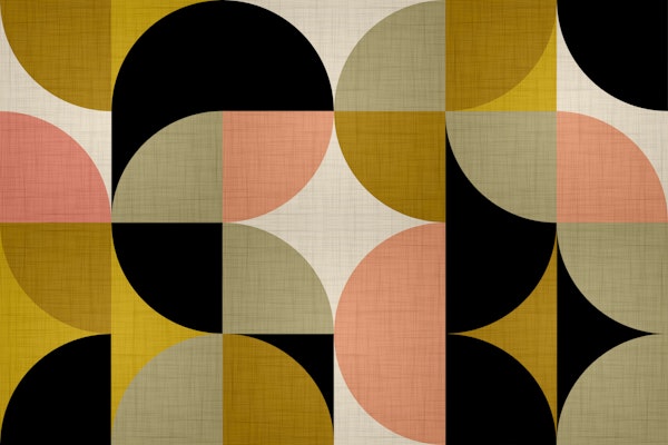 Mid-Century Bauhaus Fabric