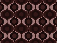 Art Deco Brown Gold wallpaper