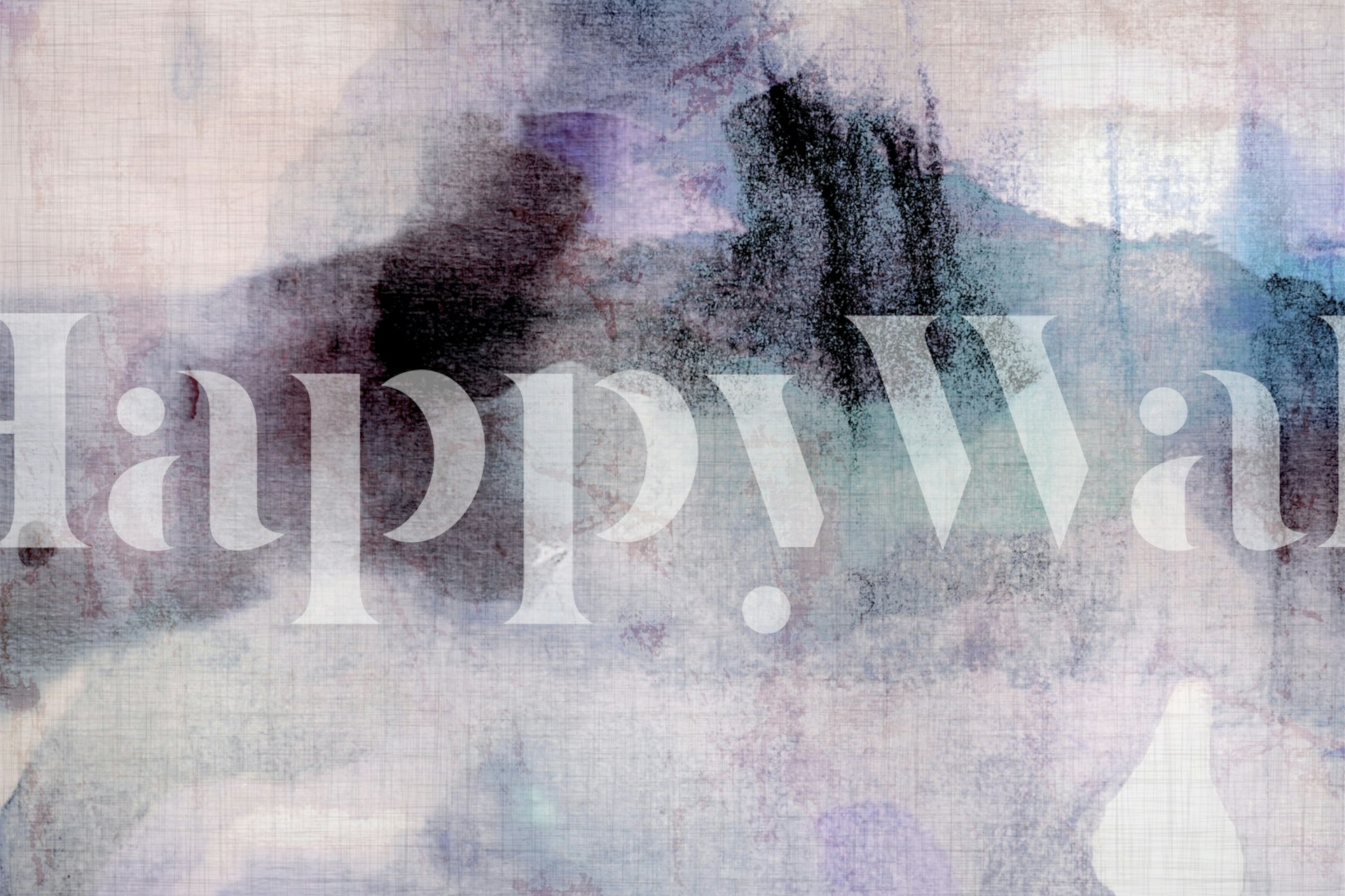 Papel de parede Hopeful Mountain Dream em um quarto