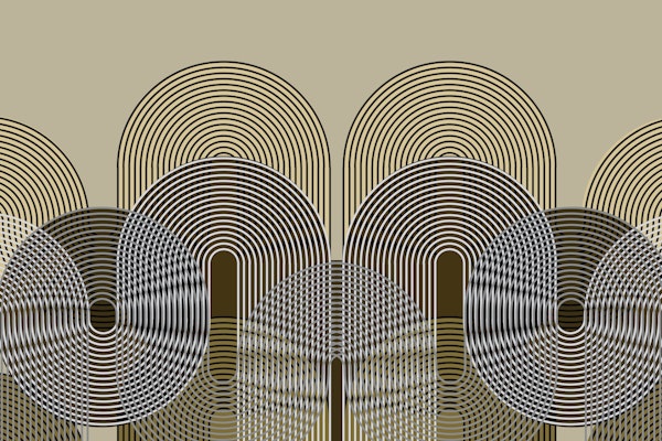 Neutral Arch Circle Line Art