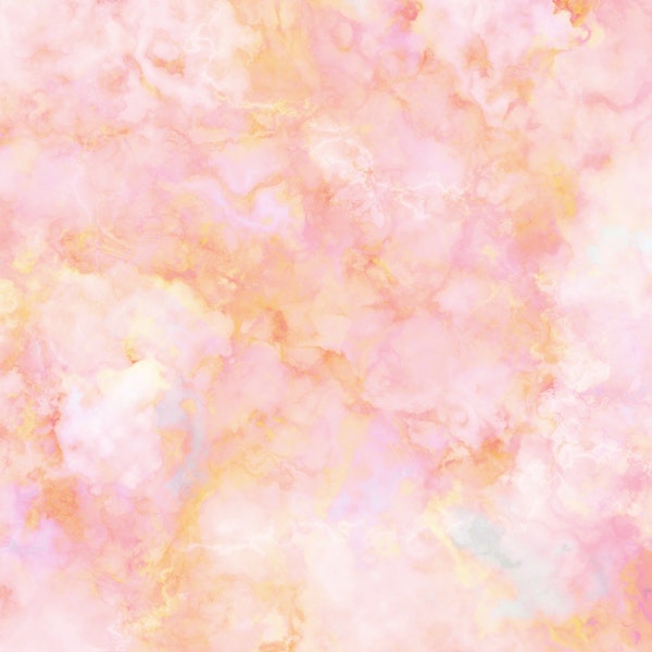 Dreamy Pastel Rosé Marble • MURAL