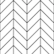 Chevron Pattern - Black on White