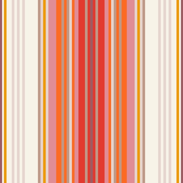 70s striped wallpaper - Red